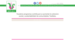 Desktop Screenshot of ixim.org.mx